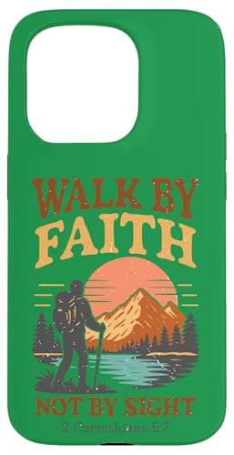 Walk by Faith Not by Sight ? 2 Corinthians 5:7 ���g���n�C�J�[ �X�}�z�P�[�X iPhone 15 Pro �p