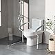 Cocoarm Aufstehhilfe Toilette Toiletten-Sicherheitsgeländer, Toilettengeländer, Robust, Langlebig, Höhenverstellbar, Breite 135 Kg, Tragfähigkeit Mit Einfacher Installation