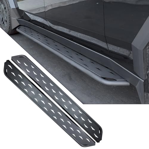 Estribos para Tesla Cybertruck 2024+ en Acero Inoxidable miniatura 1