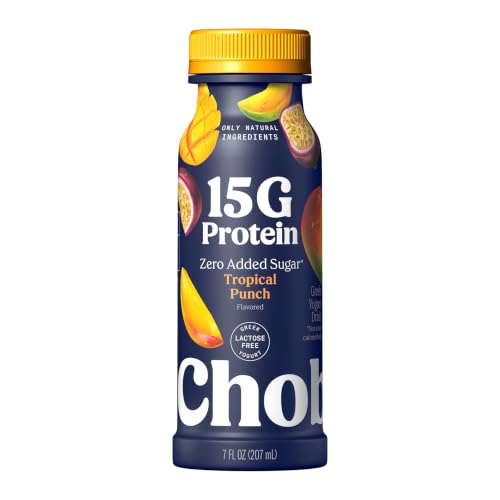 Chobani® 15g Protein Lowfat Greek Yogurt Drink Tropical Punch 7 fl oz