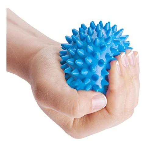 RDE home care Yoga Spongy Reflex for Stress Relieving |Spikes Makes Sensory Stimulation/Complete Body Massage Ball (Yellow) 2 41ZnDFyTmAL