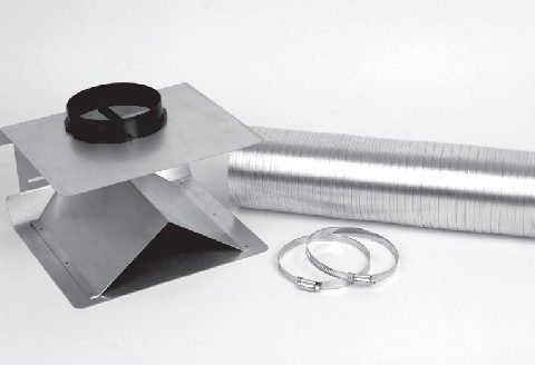 Preisvergleich Produktbild SILVERLINE USET-52 Umluft-Set / Dunstabzugshaubenzubehör