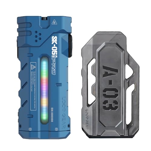 LOOP GEAR SK05PRO 4360 Lumens Flat EDC Flashlight,8000mAh Rechargable Flash