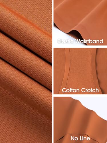 Seamless Underwear for Women No Show Hipster Bikini Panties Low Rise Cheeky Breathable Soft Invisible Briefs 6 Pack3