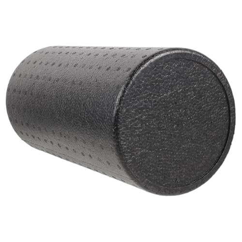 Hemobllo Fitness Foam Roller Masajeador de Músculos Rodillo Sólido Negro 30x15cm Columna de Ejercicio para Relajación Muscular y Masaje Corporal Accesorio para Pilates miniatura 1