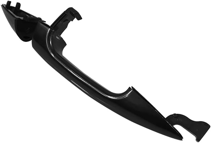 Black Rear Right Passenger Driver Side Exterior Door Handle Outer Handle Compatible with Hyundai Accent 2012-2017