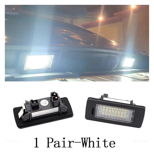 Iluminación de matrícula para BMW soluciona error fundido luces traseras LED E82 E91 E70 4