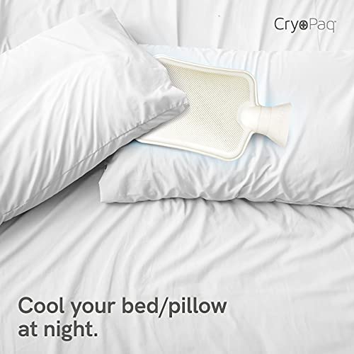 Luxe warmwaterkruik met pluche kunstbont overtrek - 2 liter - Wintertaling - Image 5