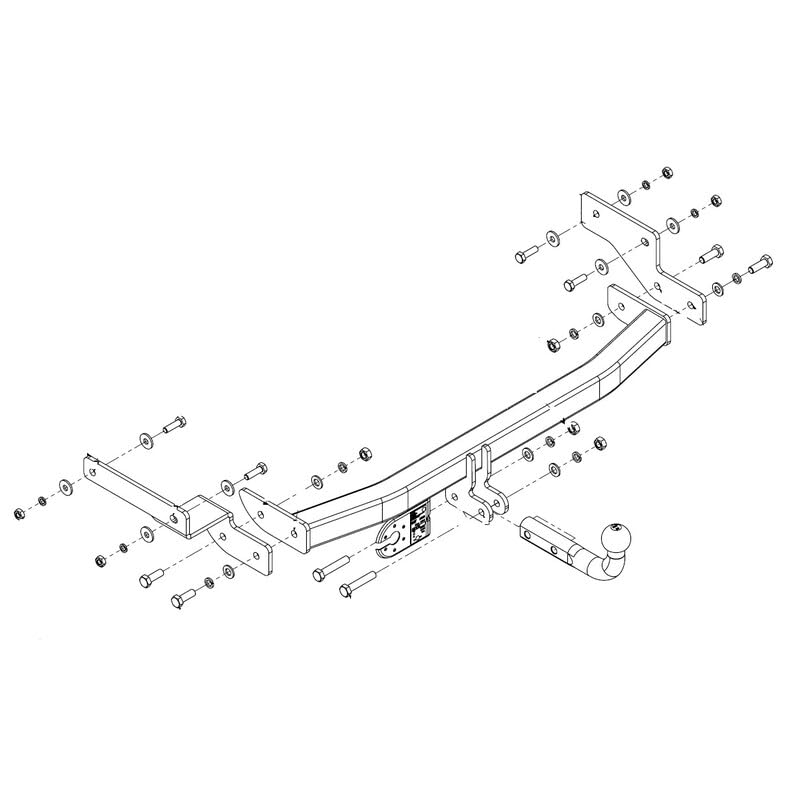 Attelage Compatible avec Renault Clio (02/98-05/01) Col de Cygne - Imiola