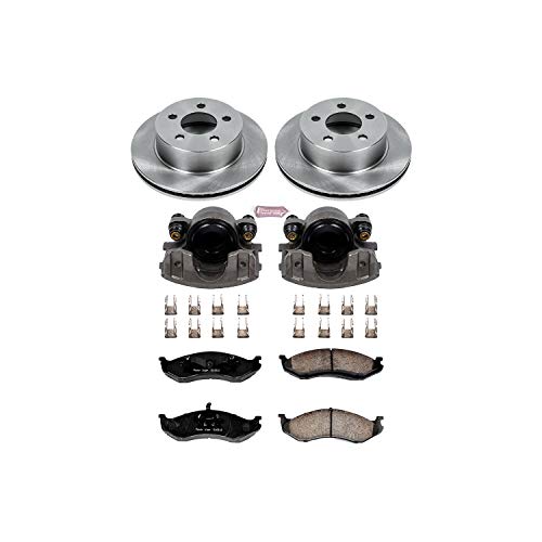 Power Stop Kcoe2152 Autospecialty 1-Click Oe Replacement Brake Kit With Calipers #TOP5