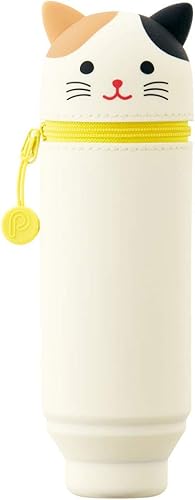 Vista 23 de LIHITLAB Punilabo Cartuchera para bolígrafos (soporte para bolígrafos) Cerdo,Cabello corto americano,Oso,Gato negro,Conejo negro,BOSTON TERRIER,Gato