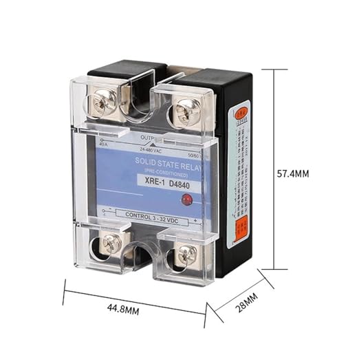 Relais statique 25A AC-AC SSR-10DA à commutation silencieuse