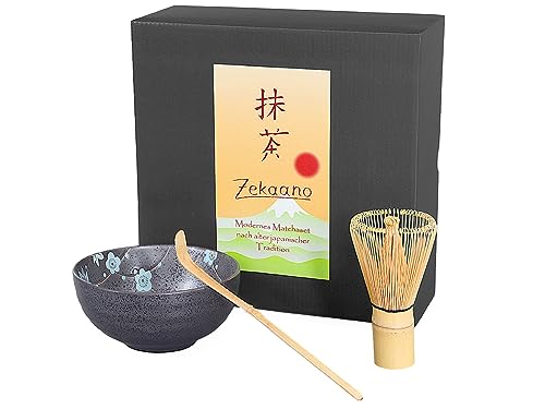 Aricola Matcha-Set 3-teilig anthrazit/blau