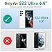 NEWDERY for Galaxy S22 Ultra Battery Case 10000mAh, Qi Wireless Charging & Fast Charging & Transfer Data Supported, Powerful Rechargeable Charger Cover for Samsung S22 Ultra 5G-6.8