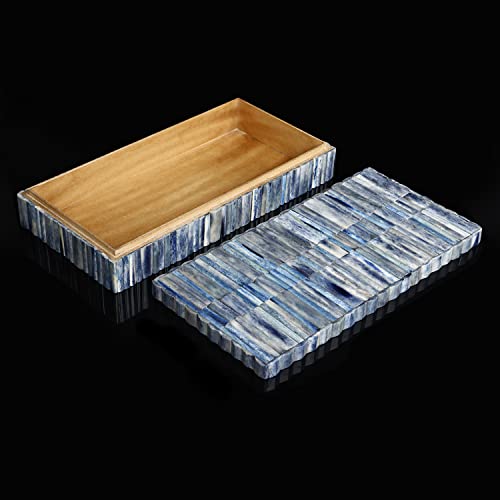 Handicrafts Home Decorative Storage Box with Lid, Boxes for Home Coffee Table & Bookshelf, Keepsake & Memory Organizer - Image 3