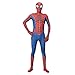 Leezeshaw Costume de super-héros Spiderman Peter Parker, unisexe, pour adultes et enfants - En élasthanne - Costume Zentai pour déguisement d’Halloween et cosplay