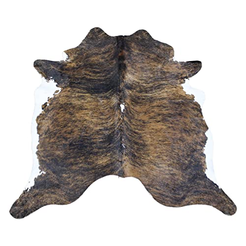 Zerimar Alfombra Piel de Vaca Natural | Medidas: 175x175cm 2,79M2 | Alfombra Salón |...