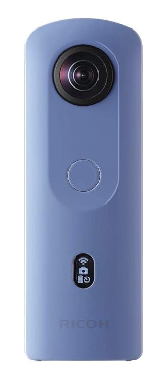 Ricoh Theta SC2 Blue 360Camera 4K Video with Image Stabilization
