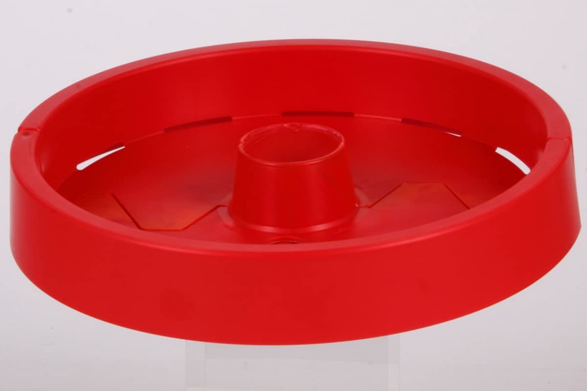 UPSHELF 10463RD Detachable Umbrella Pole Shelf, Red