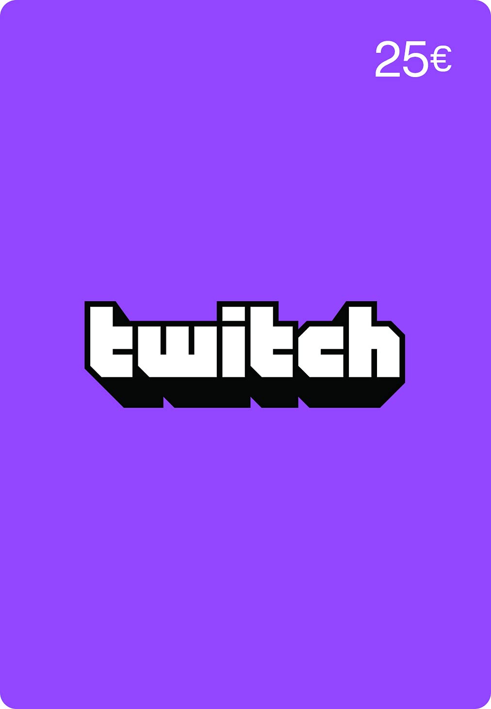 Twitch Guthaben 25 EUR | Digital Code