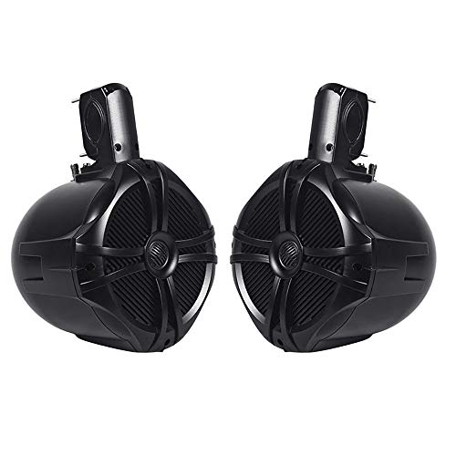 CX Best Altavoces Marinos Impermeables 6,5 Pulgadas de 2 vías al Aire Libre y Tiempo Audio del Altavoz Colgando Resistente para Salas de SPA Sala de Estar Altavoces Coche Barco