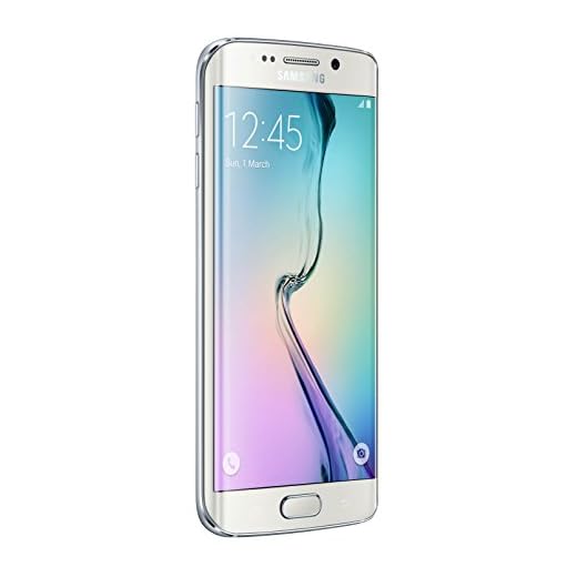 Samsung Galaxy S6 Edge - Smartphone Android, sbloccato (schermo da 5,1", fotocamera da 16 magapixel, quad-core da 2,1 GHz, 3 GB di memoria RAM)