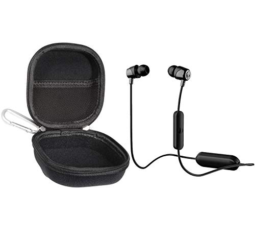 Skullcandy JIB in-Ear Noise Canceling Wireless Bluetooth Headphone Bundle with Portable Hardshell Case
