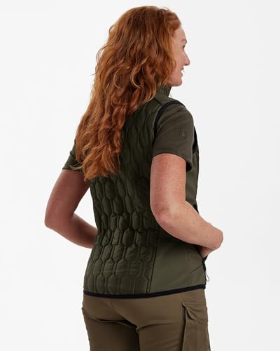 Deerhunter Lady Mossdale Quilted Waistcoat Forest Green