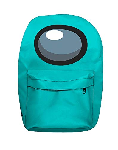 Mochila Among Us Turquesa AUS08 + Estojo