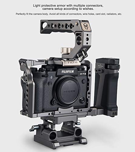 Ficha técnica Tilta TA-T03-C-G Camera Cage Kit C Cámara Jaula para Tiltaing Fuji Fujifilm X-T3 Mirrorless Digital Camera Rig X-T3 Kit C - Fernando Cortés Ficha técnica Tilta TA-T03-C-G Camera Cage Kit C Cámara Jaula para Tiltaing Fuji Fujifilm X-T3 Mirrorless Digital Camera Rig X-T3 Kit C - Fernando Cortés