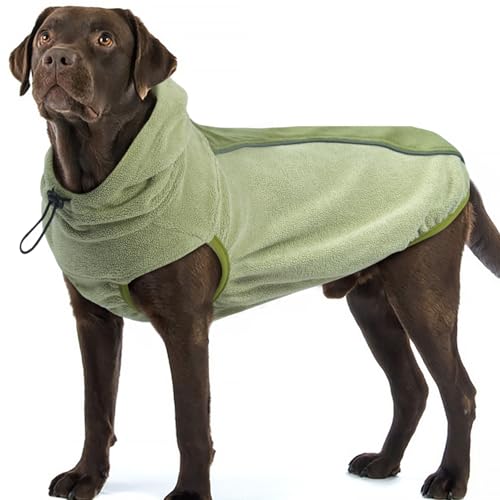 Katzinst Hunde Mantel Winter - Dehnbar Winter Hundemantel mit Reflektorstreifen | Leichter Winterjacke...
