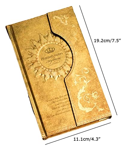 Cuaderno portátil retro con hebilla mágica para diario de estudiantes 3