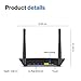 Linksys WiFi 5 Router, Dual-Band, 1,000 Sq. ft Coverage, 10+ Devices, Speeds up to (AC1000) 1.0Gbps - E5350