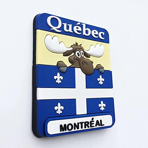 Weekino Montreal Quebec Australia Magnet Travel Souvenir 3D Resin Collection Gift Fridge Refrigerator Magnet Cover