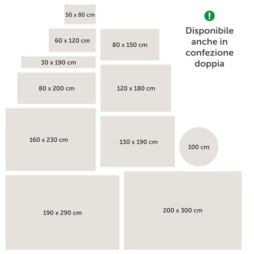 Blumtal Rete Antiscivolo per Tappeti, Sottotappeto...