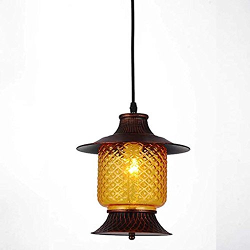 Lustre de plafond vintage en fer pour une ambiance bistrot