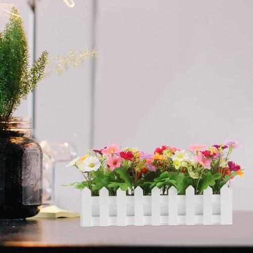 Marguerite artificielle extérieur pot fleur mariage table - 7