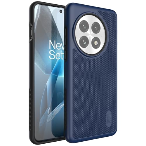 Image of TUDIA [MergeGrip Designed for OnePlus 13 Back Cover 5G (2025) - [Military Grade Drop Tested] Dual Layer Shockproof Slim Heavy Duty Tough Phone Case - Indigo Blue