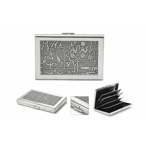 LORENZ Store LORENZ Slim Stainless Steel RFID Card Holder Wallet - Image 5
