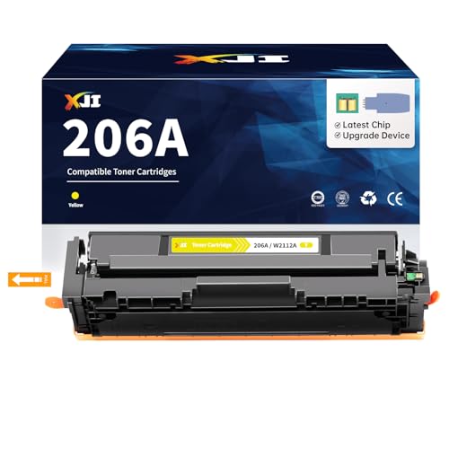Cartouche 206A W2112A jaune pour recharger votre imprimante Laserjet Pro MFP M282nw au bureau