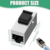 Zoom IMG-1 leikurvo connettore rj45 cat6a keystone