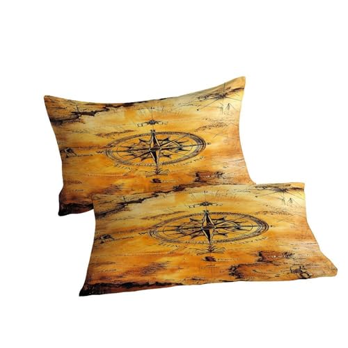 Housse de couette gothique 3D boussole microfibre haut de gamme - 7
