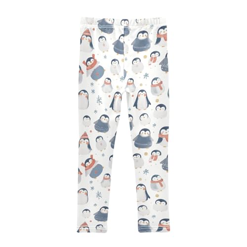KLL Cute Penguin Babies Pattern Girls Athletic Leggings Stretch Full Length Sweatpants Sports2