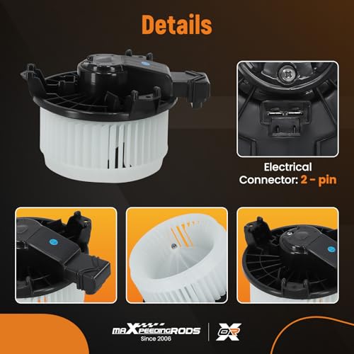 Image of maXpeedingrods HVAC Heater Blower Motor Fan 700230 Fits for Pontiac Vibe 2009-2010, for Scion tC 2011-2016 xB 2008-2015, for Toyota Corolla 2009-2010 Matrix 2009-2013 RAV4 2006-2012# 87103-02200