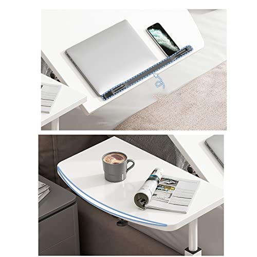 Table de bureau assis-debout inclinable à 90° et réglable en hauteur