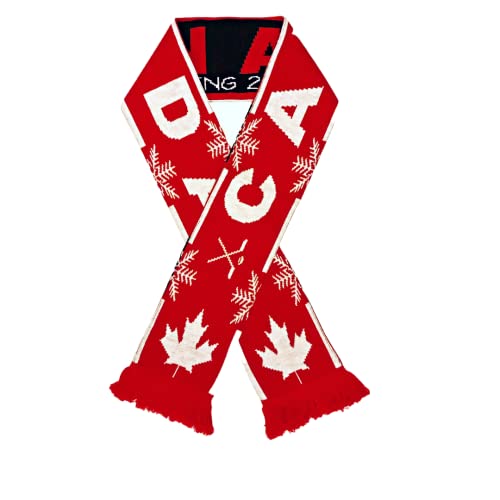 Code Ultras CANADA 2022 Winter Sports Fans Favorite Scarf, Black and White, 61 x 6,1 inches, US0604