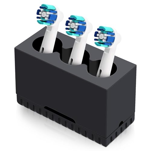 toprance Aufsteckbürsten Halter Freistehend 3er Zahnbürstenkopf Halter...