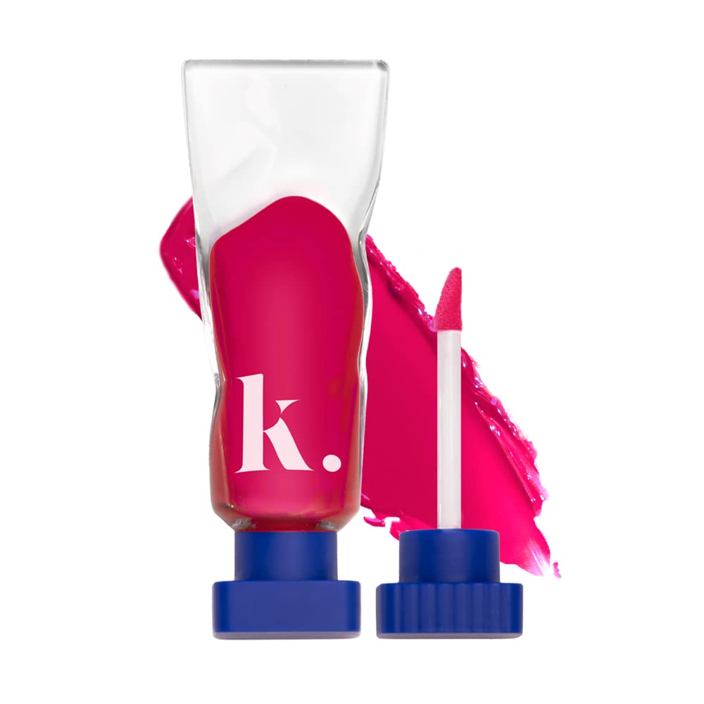 KRASH KOSMETICS - Fresko Sombras líquida mate Light Magenta - Tono fucsia - So F*cking Royal - Colección de navidad - Vegano y Cruelty Free