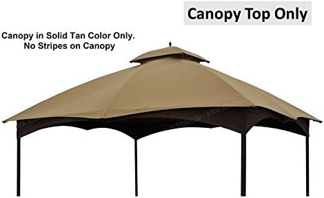 Miniatura 2 de ALISUN Toldo de repuesto para cenador Massillon de 10 x 12 pies modelo #L-GZ933PST