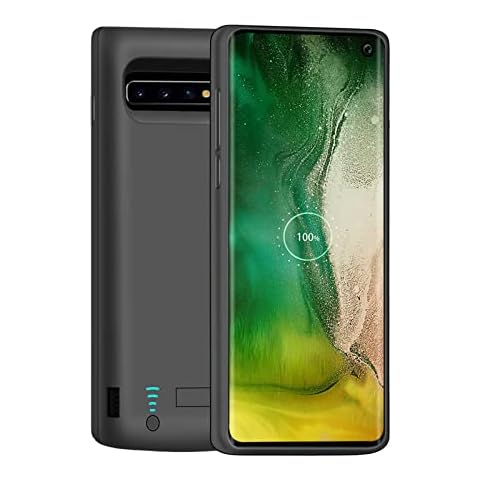 Loytal Battery Case for Samsung Galaxy S10, 6000mAh Rechargeable Extended Battery Charging Case, External Battery Charger Case, Adds 150% Extra Juice, NOT for S10 5G (6.1 inch for Galaxy S10) Cover